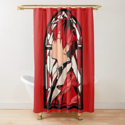 Stained Glass Stark Shower Curtain