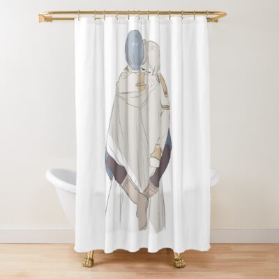 Himmel Hug Frieren Shower Curtain