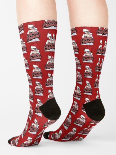 Alternative view of Frieren Merry Christmas Socks