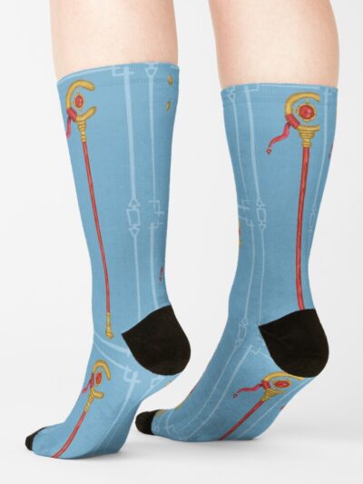 Alternative view of Frieren The Mage Staff Socks