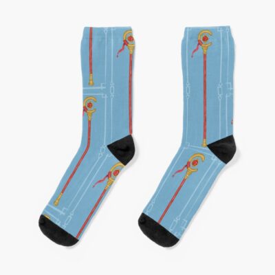 Frieren The Mage Staff Socks