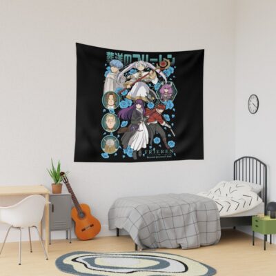 All Characters Frieren Tapestry