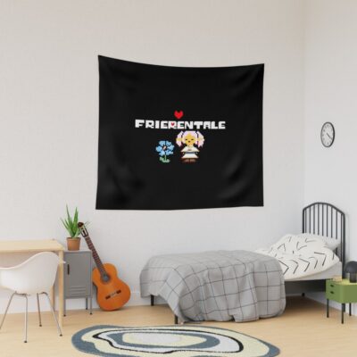 Frieren Love Flowers Tapestry