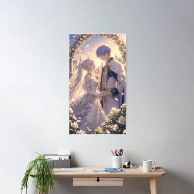 Alternative view of Frieren And Himmel Poster