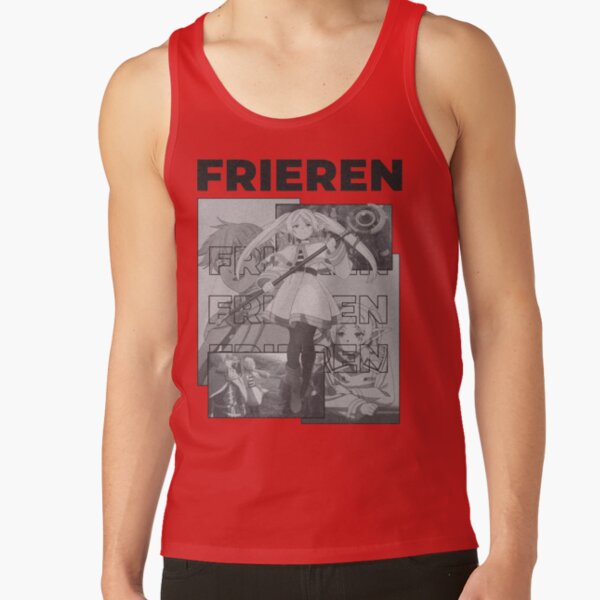 Ash White Frieren Tank Top - Image 3