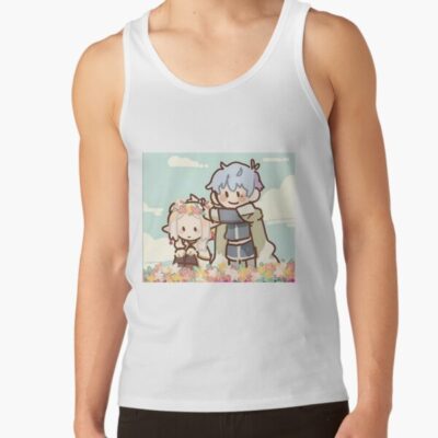 All Cute Flowers Couple Tank Top
