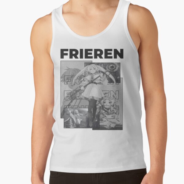 Ash White Frieren Tank Top - Image 2