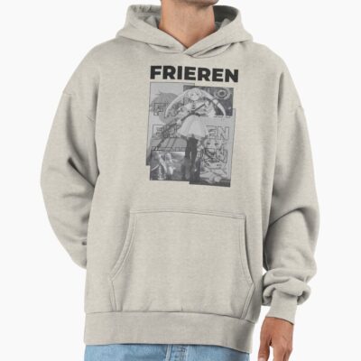 Ash White Frieren Hoodie