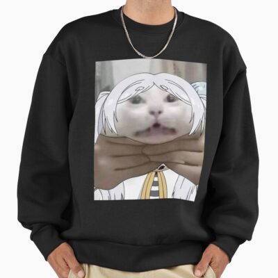 Frieren Cat Meme Sweatshirt