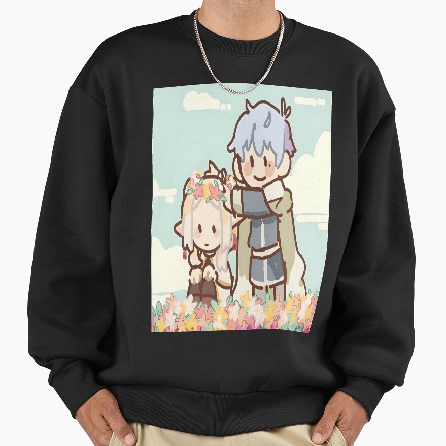 All Cute Flowers Couple Sweatshirt - Image 3