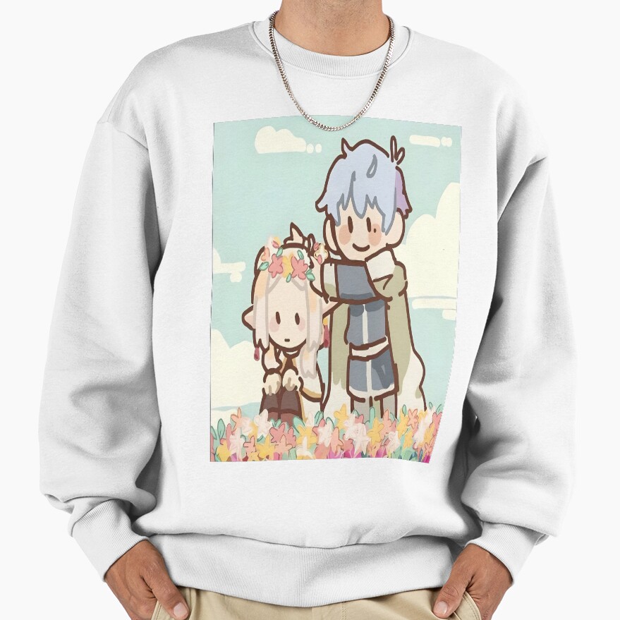All Cute Flowers Couple Sweatshirt - Image 2