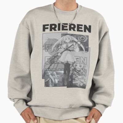 Ash White Frieren Sweatshirt