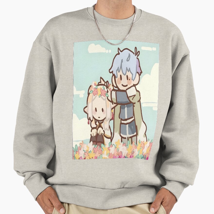 All Cute Flowers Couple Sweatshirt - Image 4