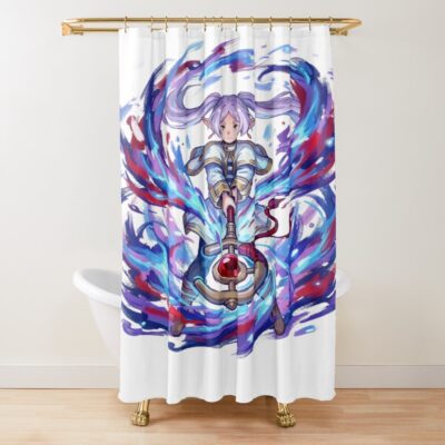 Frieren Magic Shower Curtain