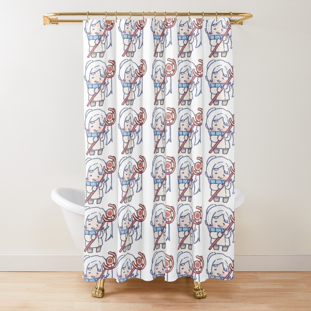 Chibi Slayer Shower Curtain