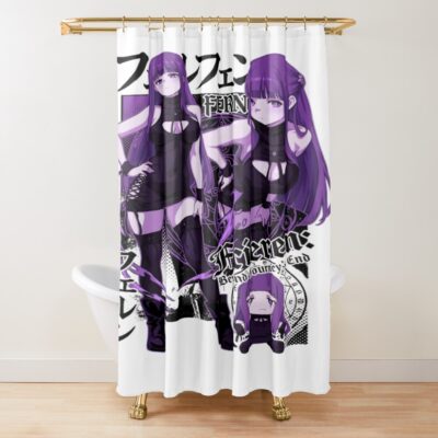 Fern's Silent Power Shower Curtain