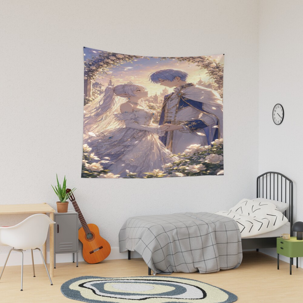 Frieren And Himmel Tapestry