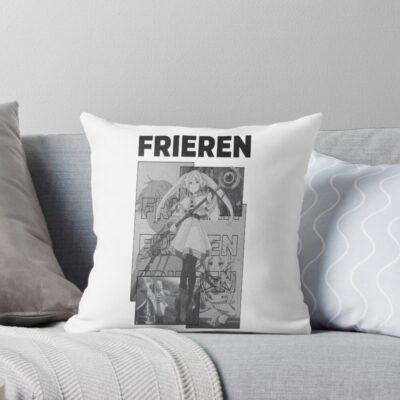 Copy Of Frieren Throw Pillow