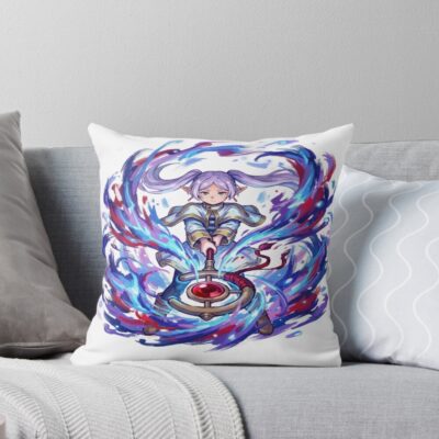 Frieren Magic Throw Pillow